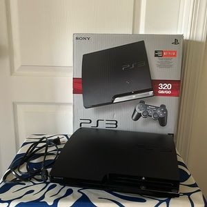 Sony PS3 Gaming Console 320gb Instant Ready Netflix